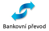 Bankovním převodem na účet