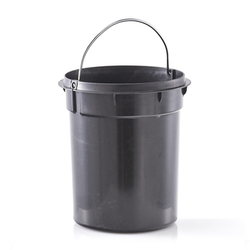 Koš na kosmetiku, 3l, kov, bílý