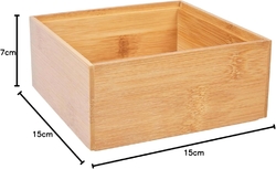 Organizér box, bambus/MDF