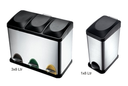 Odpadkový koš ASSORTER 8 L nerez