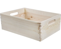 Dřevěná bednička 40x30x14 cm - kopie