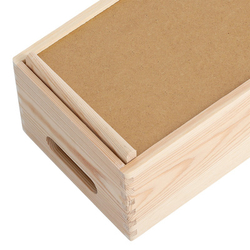 Zeller úložný box  dřevěný, 30x20x15cm