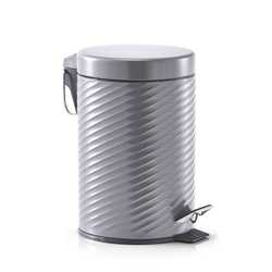 Koš na kosmetiku, 3l, kov, antracit