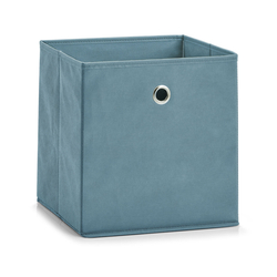 Zeller Úložný box, kouřově modrý, 28 x 28 x 28 cm 