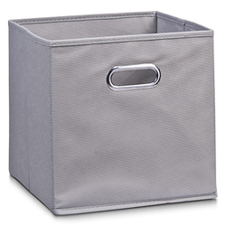 Úložný box flísový šedý, 32x32x32cm