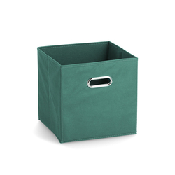 Úložný box, flísový, Petrol zelený, 28 x 28 x 28 cm  -